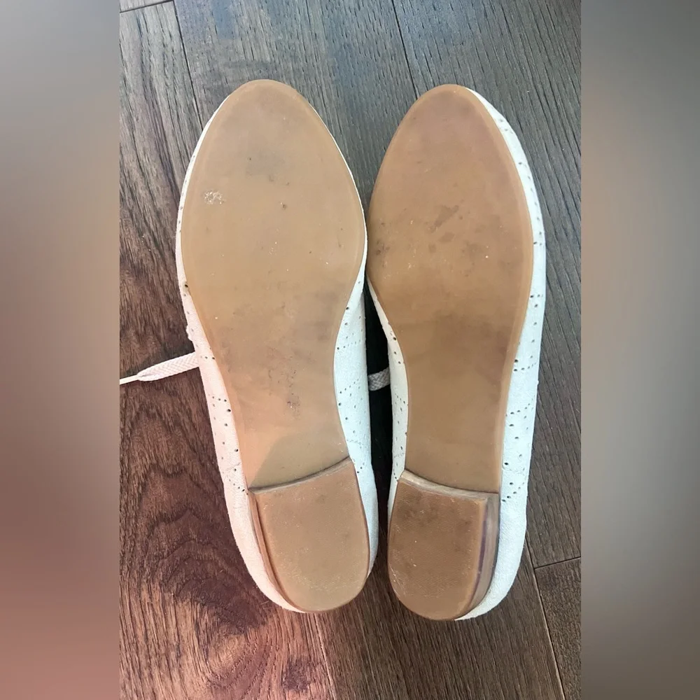 Jeffrey Campbell Miller Hand Made perforated Leather oxfords loafers Size Sz 8 - Picture 7 of 8